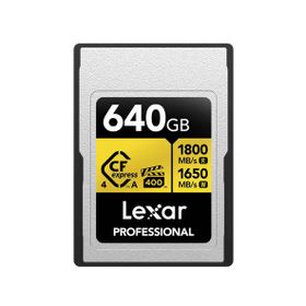 Lexar Professional Gold LCAGOLD640G-RNENG CFexpress 4.0 Type-A 640 GB Hafıza Kartı