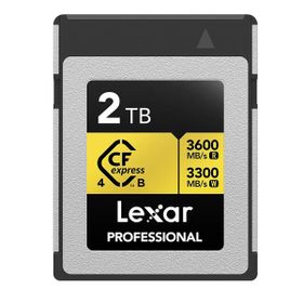 Lexar Professional Gold LCXEXP4002T-RNENG CFexpress 4.0 Type-B 2 TB Hafıza Kartı