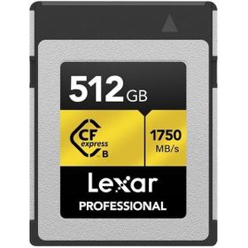 Lexar Professional Gold LCXEXPR512G-RNENG CFexpress Type-B 512 GB Hafıza Kartı
