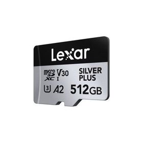 Lexar Silver Plus microSD UHS-I V30 512 GB 205 MB/s Hafıza Kartı