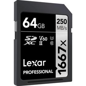 Lexar UHS-II SDXC 1667x 64 gb Professional Hafıza Kartı