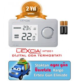 Lexcia HT 201 Dijital Kablolu Oda Termostatı