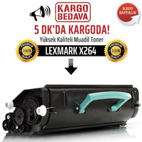 Lexmar X364 X264 X363 X264H11G Muadil Toner
