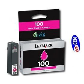 Lexmark 100 14N0901E Kırmızı Magenta Mürekkep Kartuş