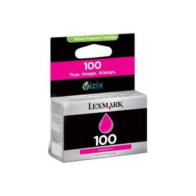 Lexmark 100 14N0901E Kırmızı Magenta Mürekkep Kartuş