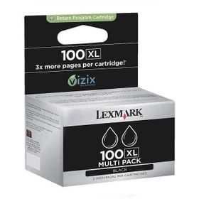 Lexmark 100XL-14N0848 Siyah 2'li Yüksek Kapasiteli Kartuş