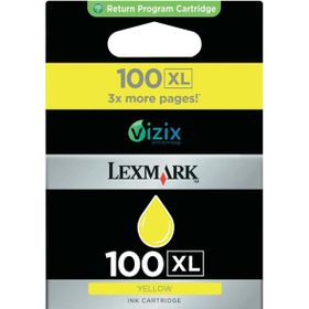 Lexmark 100XL 14N1071E Sarı Mürekkep Kartuş