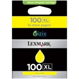Lexmark 100XL 14N1071E Sarı Mürekkep Kartuş