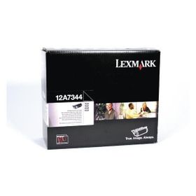 Lexmark 12A7344 Siyah Orjinal Toner