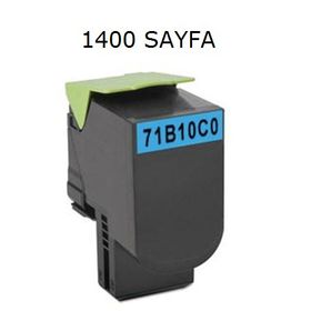 Lexmark 78C50CE 78C0C0 CX421 Mavi CX522 Mavi CX622 CX625 CS421 521 622L Mavi Muadil Toner