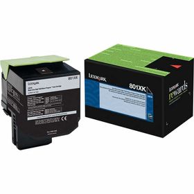 Lexmark 80C1XK0 CX510 Yüksek Kapasite Siyah Orjinal Toner