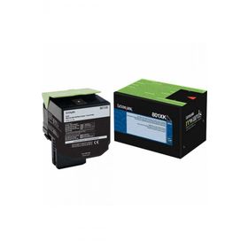 Lexmark 80C1XK0 CX510 Yüksek Kapasite Siyah Orjinal Toner