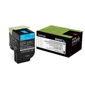 Lexmark 80C8HCE Mavi Toner