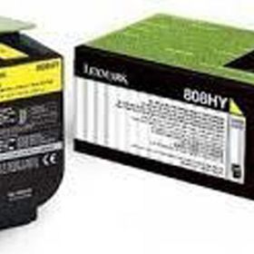 Lexmark 80C8Hyo Sarı Orjinal Toner