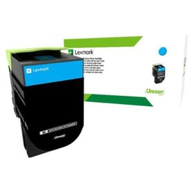 Lexmark 80C8SCE Mavi Toner