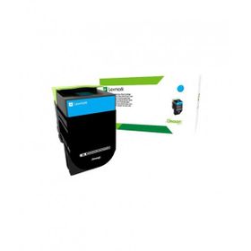 Lexmark 80C8SCE Mavi Toner