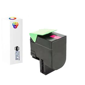Lexmark 80C8SM0 CX510DHE Uyumlu 2000 Sayfa Kırmızı Muadil Toner