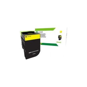 Lexmark 80C8SYE Sarı Toner