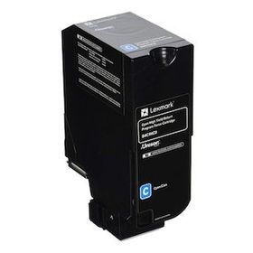 Lexmark 84C5HCE CX725 Mavi Yüksek Kapasiteli Orjinal Toner