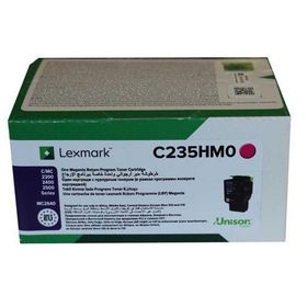 Lexmark C2425-C235HM0 Kırmızı Yüksek Kapasiteli Orijinal Toner