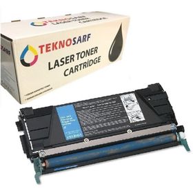 Lexmark C522-C5220CS Mavi Muadil Toner