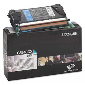 Lexmark C534-C5340CX Mavi Extra Yüksek Kapasiteli Orijinal Toner