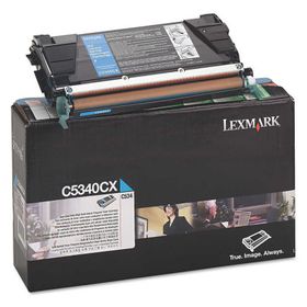 Lexmark C534-C5340CX Mavi Extra Yüksek Kapasiteli Orijinal Toner