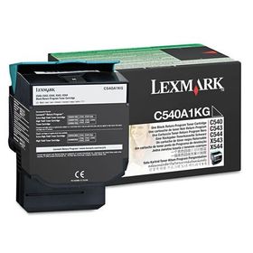 Lexmark C540 2500 Sayfa Kapasiteli Siyah LEXMARK C540H2KG Orjinal Yazıcı Toneri