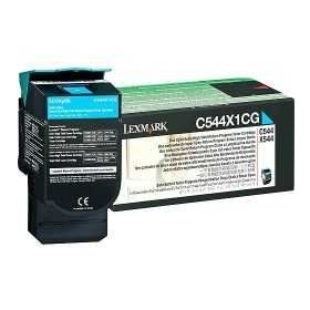 Lexmark C544X1CG Mavi Toner