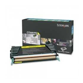 Lexmark C734-C734A1YG Sarı Toner