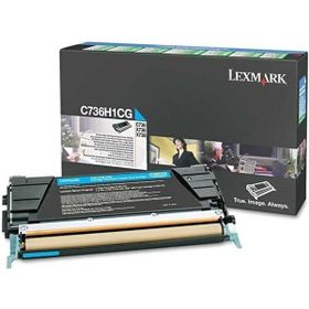 Lexmark C736H1CG C736-X736-X738 Cyan Mavi Toner