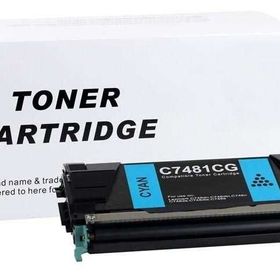Lexmark C746 - C746A1CG Mavi Muadil Toner