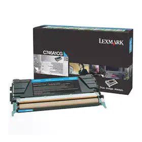 Lexmark C746-C746A1CG Mavi Orijinal Toner