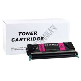 Lexmark C746-C746A1MG Kırmızı Uyumlu Muadil Toner