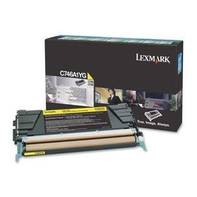 Lexmark C746 C746A1YG Sarı Toner