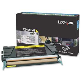 Lexmark C746 C746A1YG Sarı Toner