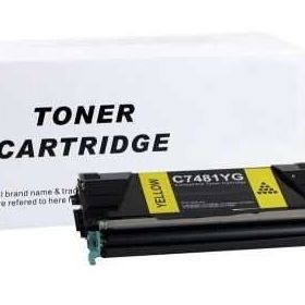 Lexmark C746-C746A1YG Sarı Uyumlu Muadil Toner