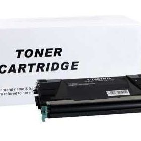 Lexmark C746-C746H1KG Siyah Uyumlu Muadil Toner
