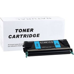 Lexmark C7461CG Mavi C748 746 Uyumlu Muadil Toner
