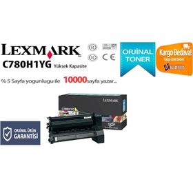 Lexmark C782 Kırmızı Toner