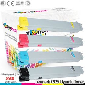 Lexmark C925Dte Muadil Toner Takım