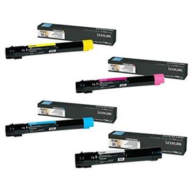 Lexmark C950-C952-C954 Tüm Renkler Muadil Toner Seti