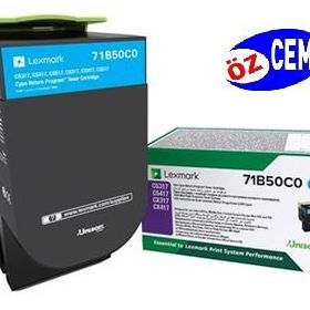 Lexmark CS317-71B50C0 Mavi Toner