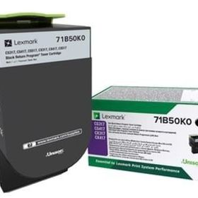 Lexmark CS317-71B50K0 Siyah Toner Chip