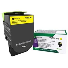 Lexmark CS317-71B50Y0 Sarı Toner Chip