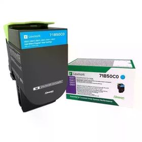 Lexmark CS317/CX317-71B50C0 Mavi Orijinal Toner