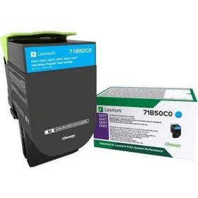 Lexmark CS317/CX317-71B50C0 Mavi Orijinal Toner