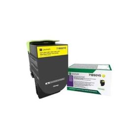 Lexmark CS317/CX317-71B50Y0 Sarı Orijinal Toner