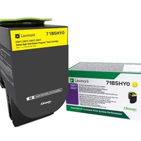 Lexmark CS417-71B5HY0 Sarı Toner