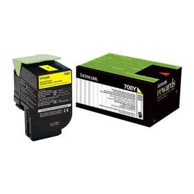 Lexmark CS510 70C8XY0 Sarı Toner